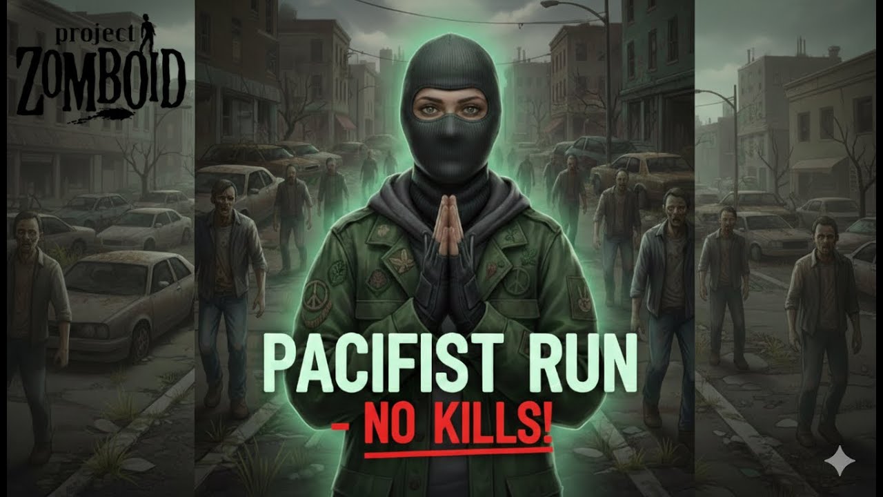 Project Zomboid PACIFIST RUN I NO KILL I Prologue