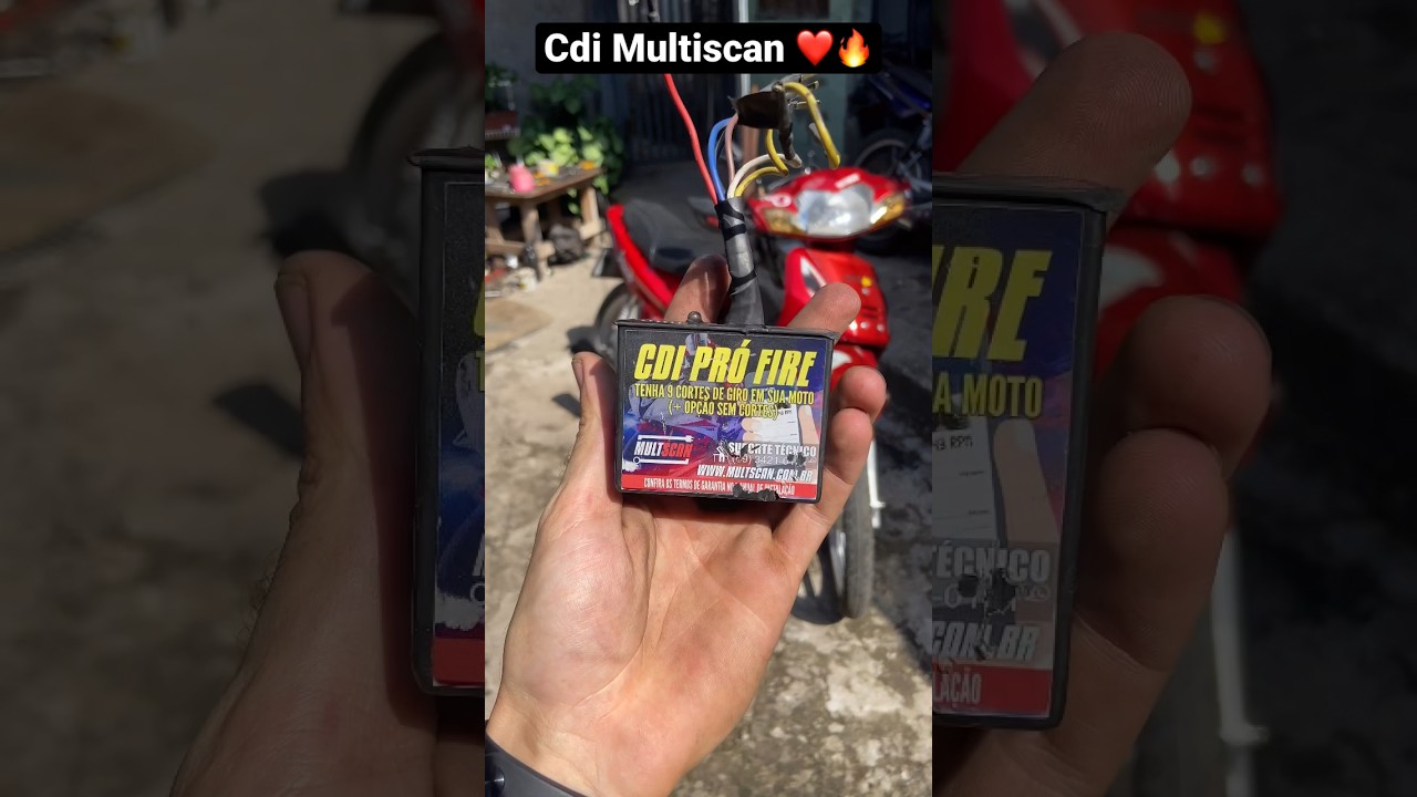 Cdi multiscan na Shinerosa ❤️ #shorts #youtubeshorts #tutorial #dicas #moto #motor #viral #fyp