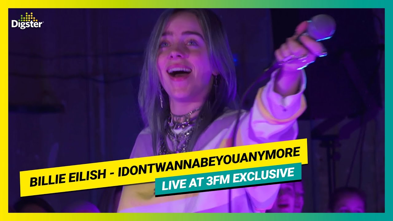 Billie Eilish -  idontwannabeyouanymore | Live at 3FM Exclusive