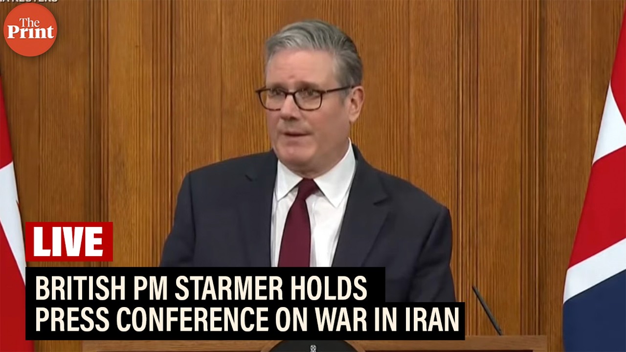 LIVE: British PM Starmer holds press conference on war in Iran, Middle east crisis | USA |Israel