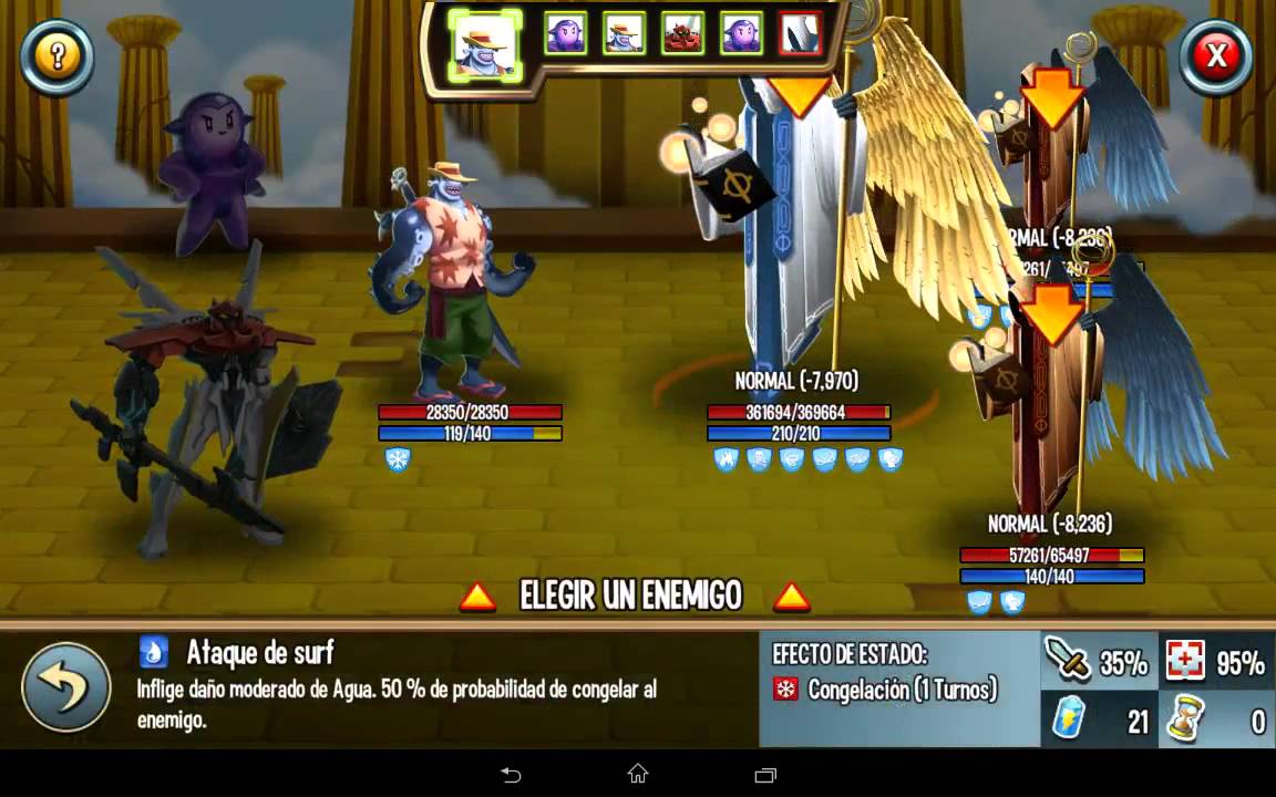 Monster legends hack Uru y  Anton Acorne y  ML-1 YAMATO en combate