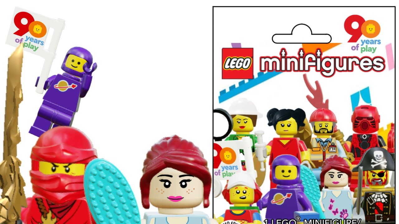 LEGO 90th Anniversary CMF draft
