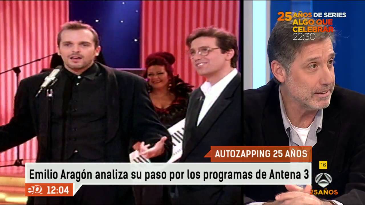 Isabel Gemio y Emilio Aragón, dos de los grandes en la historia de Antena 3