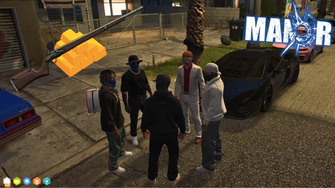 Taylor i James wdają się w ostrą kł&oacute;tnię | MANOR NOPIXEL 4.0 GTA RP