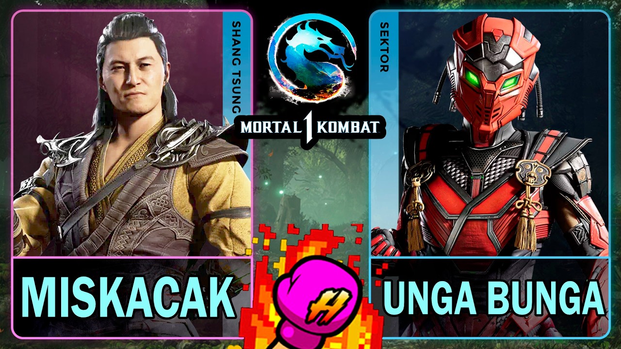 MK1 Miskacak (SHANG TSUNG) VS Unga Bunga (SEKTOR)🥊Mortal Kombat 1🥊4K 60ᶠᵖˢ