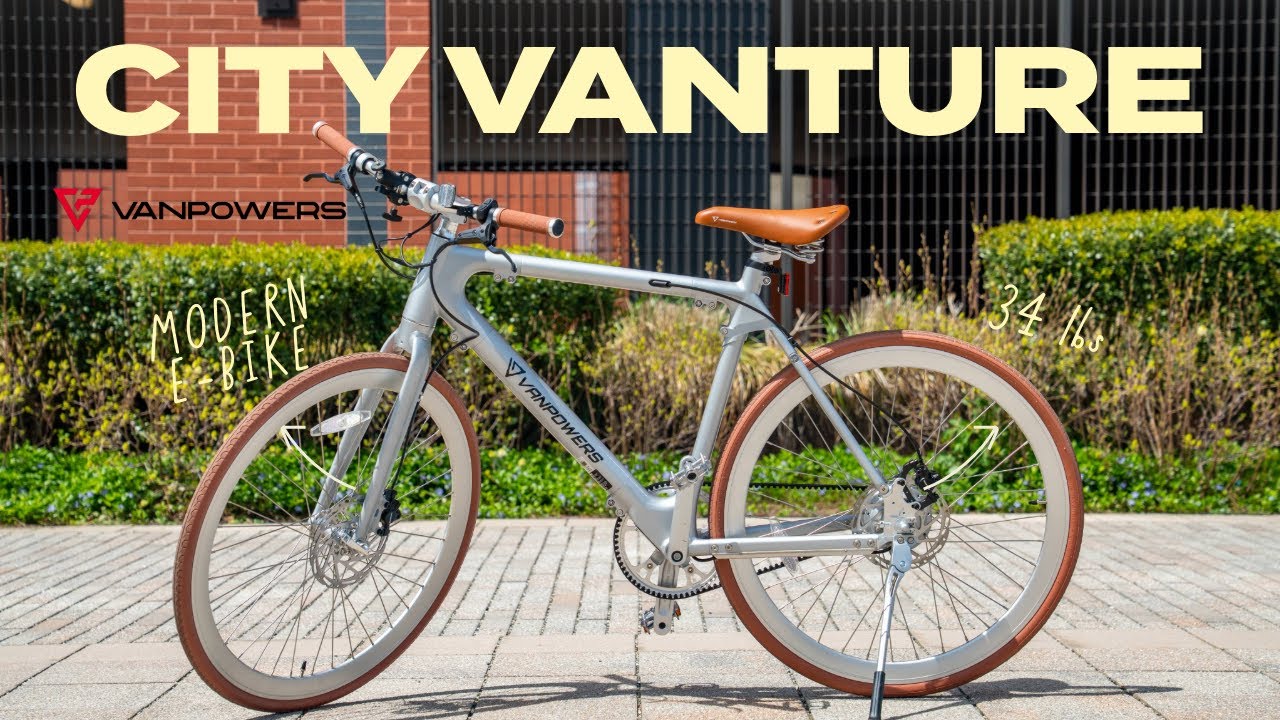 Vanpowers City Vanture - The Most Simplistic E Bike You Can Own