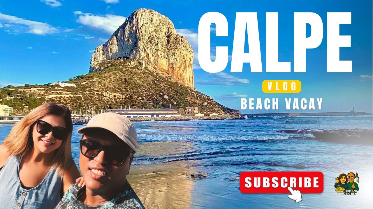 Madrid to Calpe by Train 🇪🇸 | Alicante Coast Views & Our Favourite Spanish Beach Town