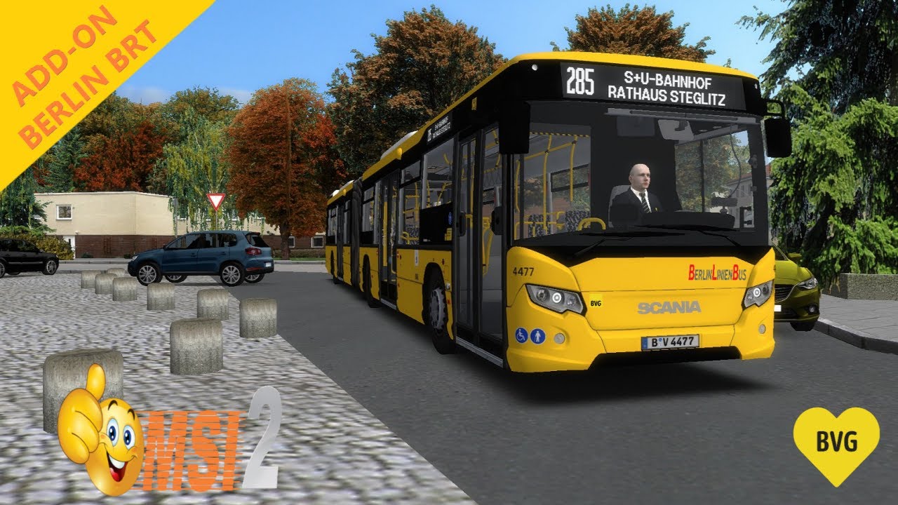 OMSI 2 / Add-on Berlin BRT Ligne 285  Scania CityWide GN14 BVG