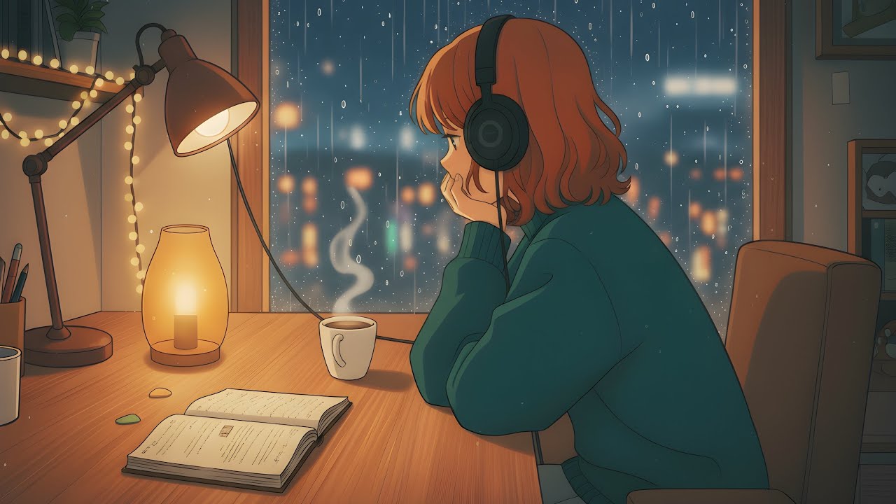 2 AM Study Session 🌙 | Rainy Night Lofi Beats