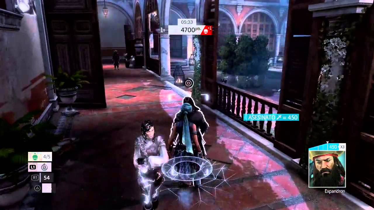 AC4 Black Flag - Multiplayer Gameplay - Wanted World Record PS4(04/01/2014)