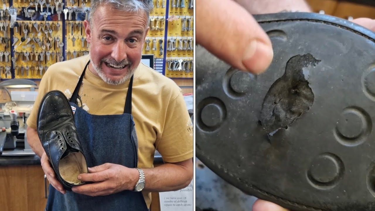 Revive Your Barker Shoes: Dainite Sole Shoe Repair For a Subscriber
