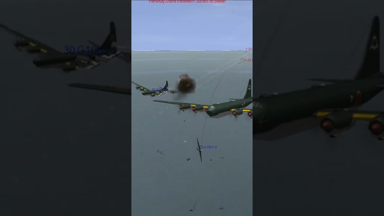 Tajny bombowiec Japonii&hellip; dopadłem go P-38