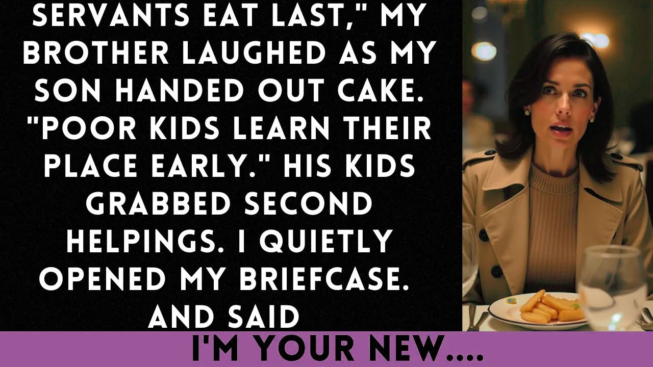 At The Birthday Party, My Family Made My Son Serve Cake To His Cousins Before Getting…