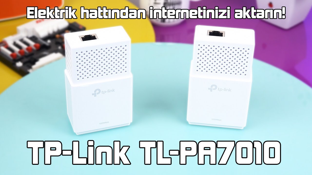 Elektrik hattından internet aktarın! 