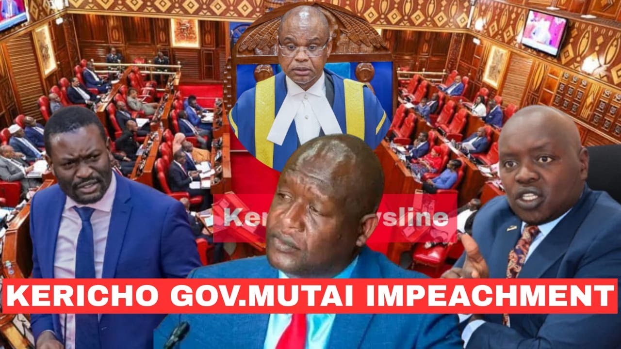 Live:Fireworks in Parliament,Senators Collide during Hearing motion of Kericho Gov.Mutai Impeachment