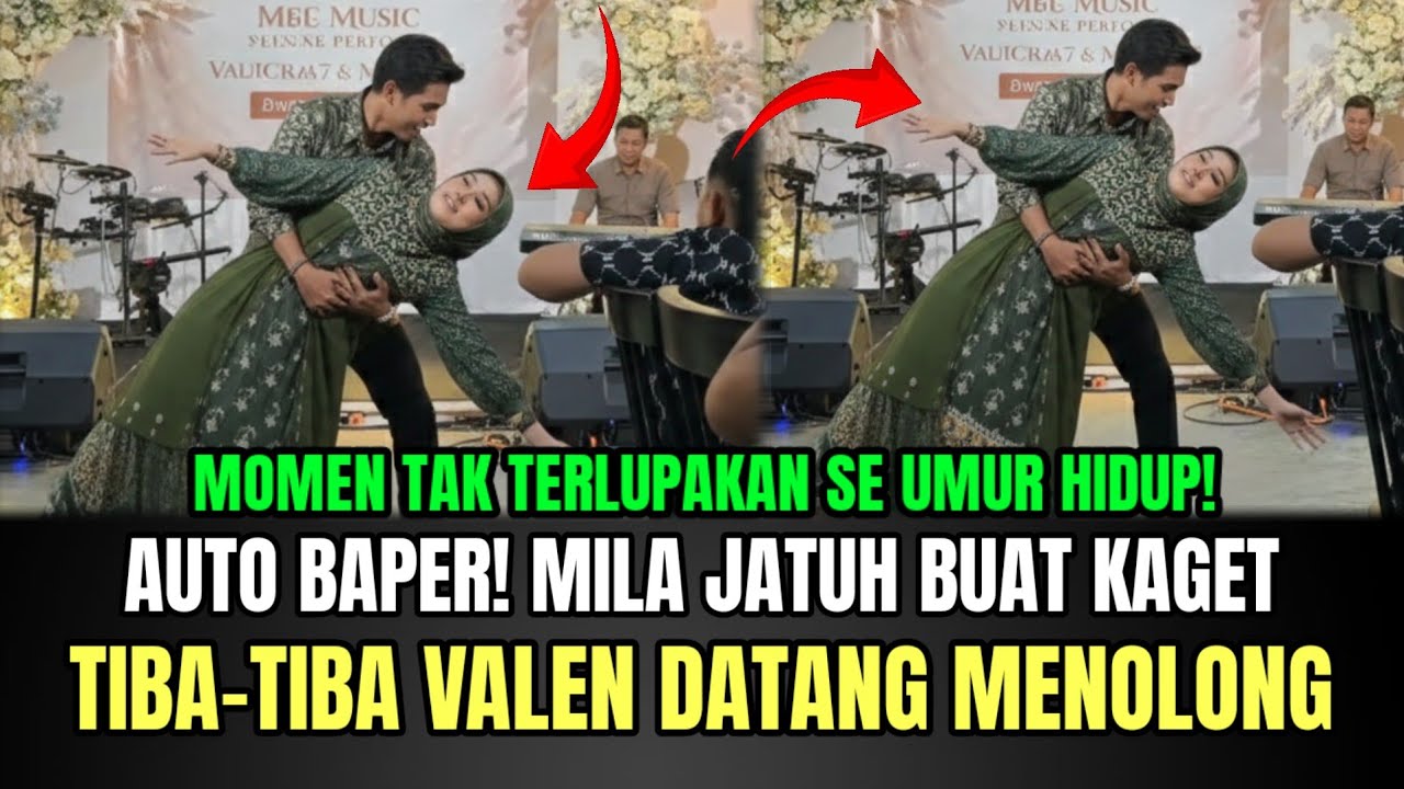 AUTO BAPER! Mila Jatuh Buat Kaget, Tiba-tiba Valen Datang Menolong!