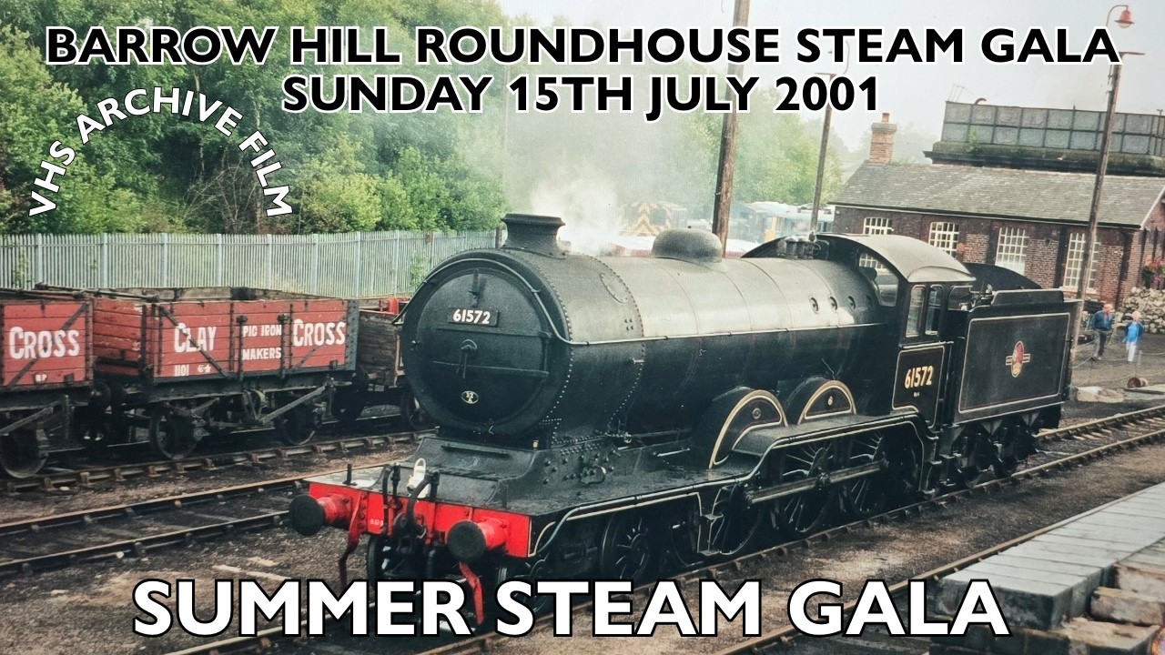 Archive | Barrow Hill Roundhouse | Summer Steam Gala | Sunday 15th July 2001