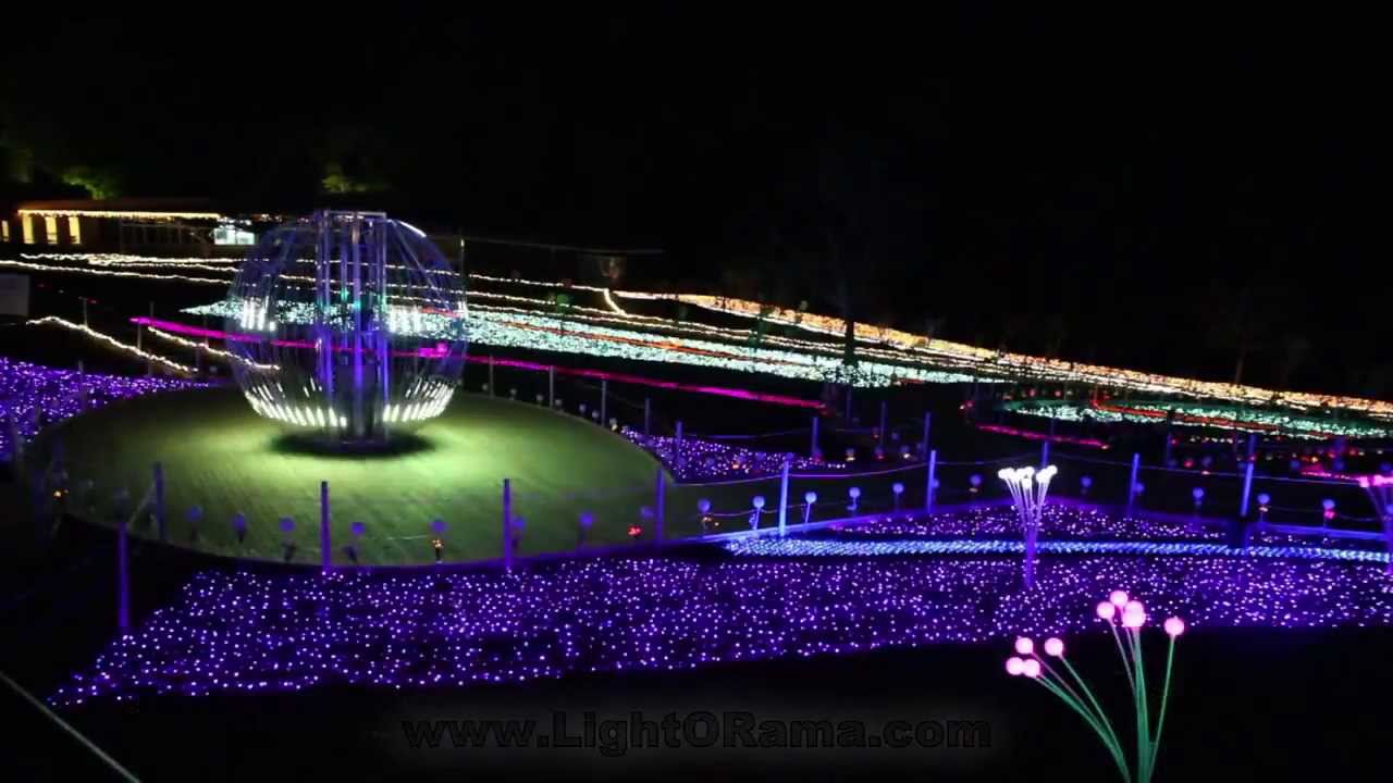 Magical Light Gardens in Kakegawa, Japan with help from Light-O-Rama
