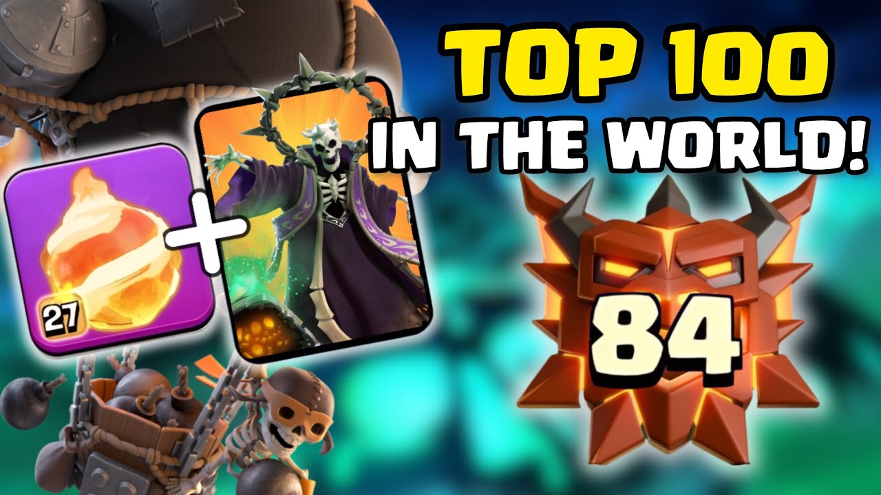 Top 100 Finish in NEW Legends League with Fireball Rocketloons! (Clash of Clans)