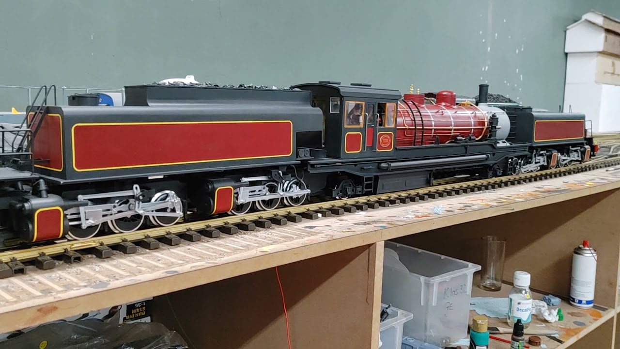 1/24 scale Super Garratt built by Brian Franklin.