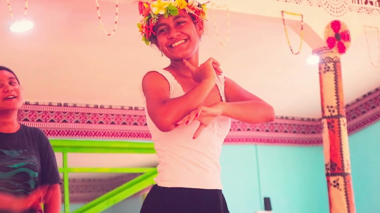 Mana Malohi dance performance by the Kioan people of Tuvalu
