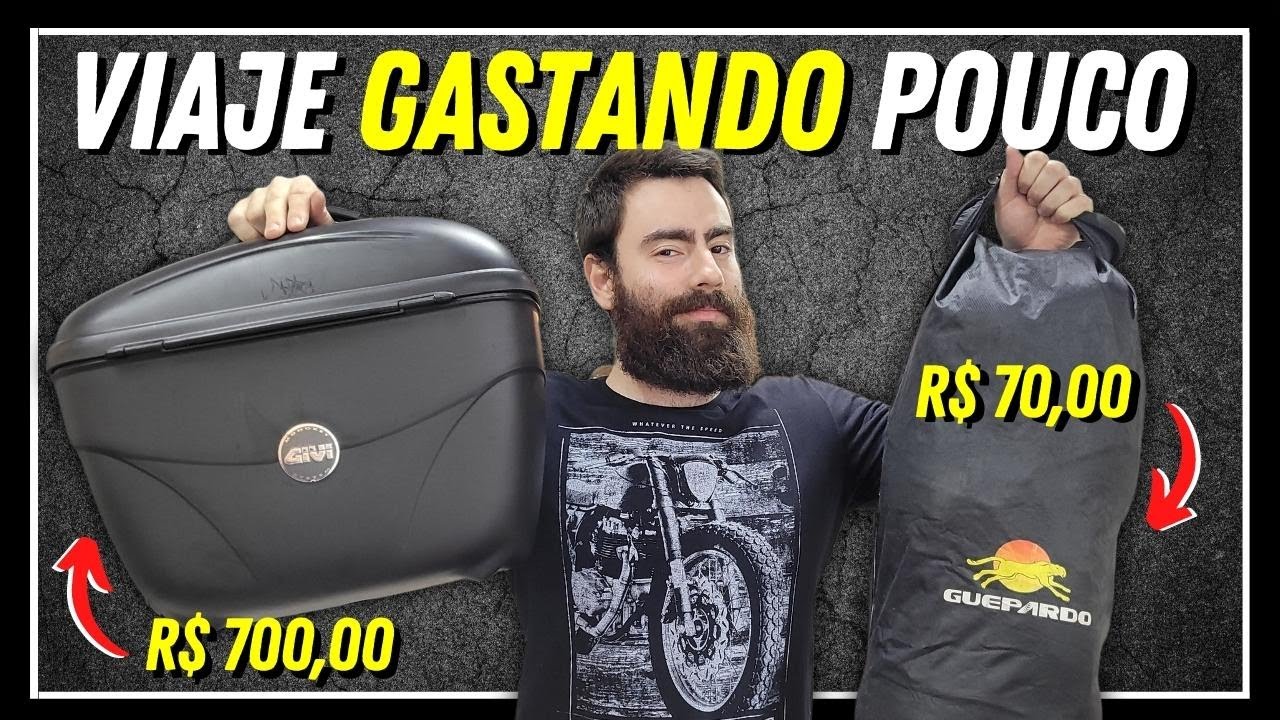 DICA PARA VIAJAR DE MOTO / Bauleto central E bolsa saco estanque QUAL MELHOR ? / REVIEW GIVI E21