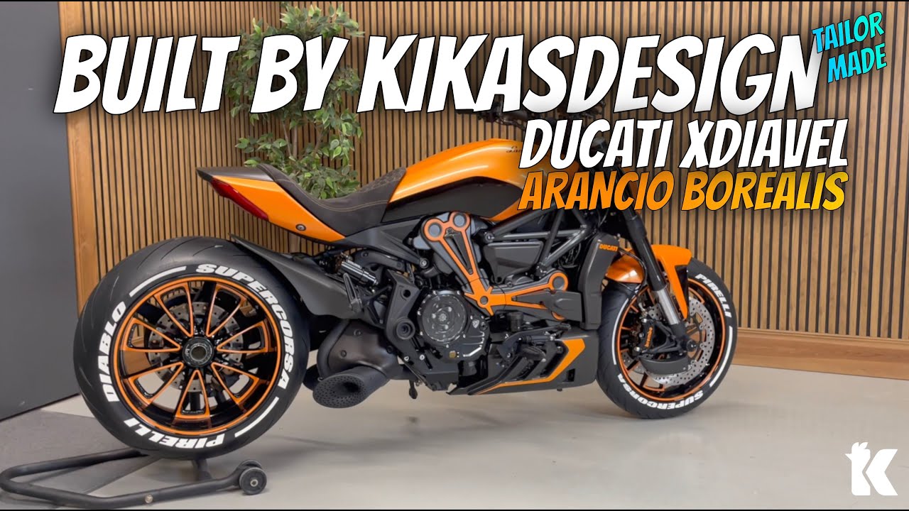 Tailor-Made by KikasDesign | Arancio Borealis Ducati XDiavel