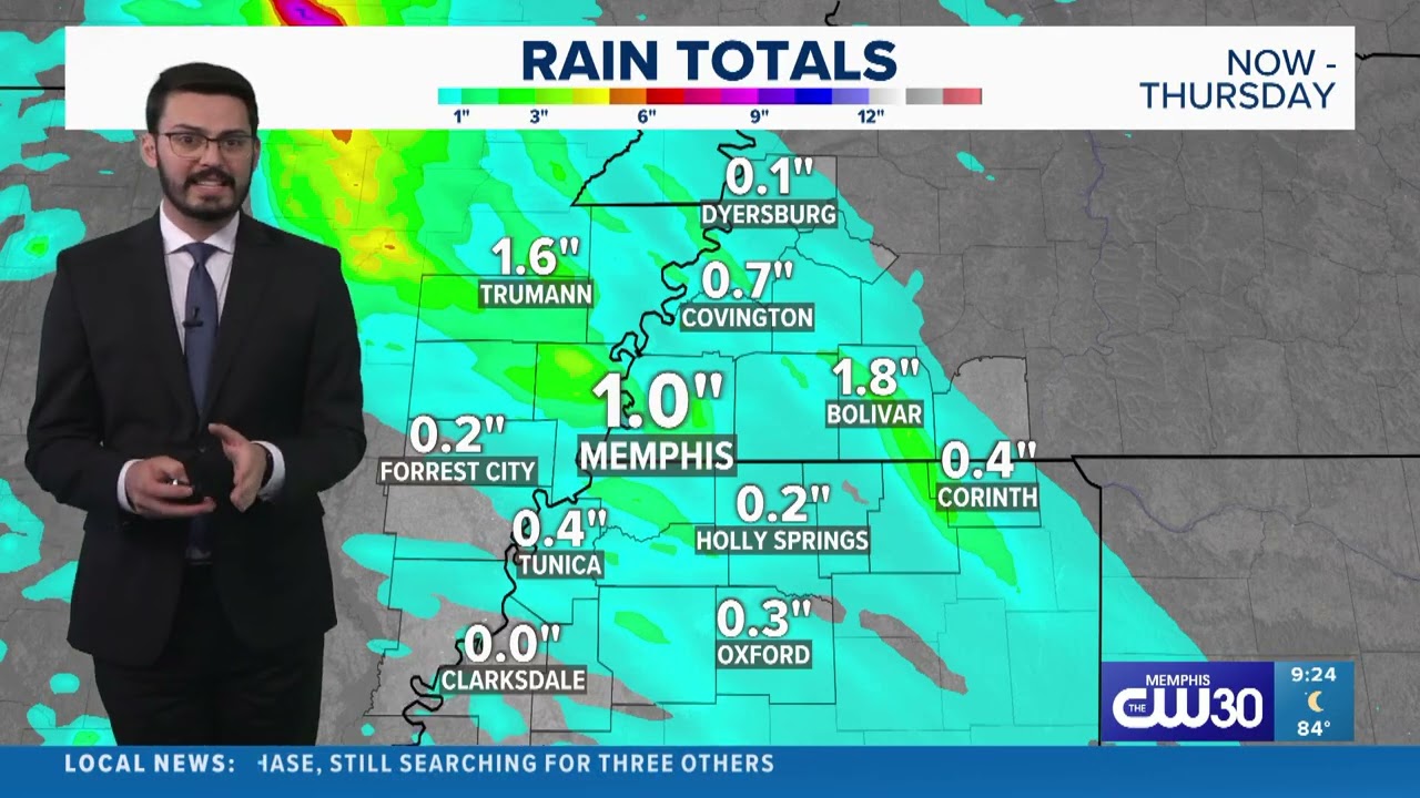 Heavy Rain Wednesday Ahead of Summer Heat | Aug 8, 2024