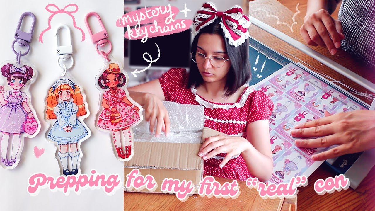 Studio Vlog ♥ Préparation pour l'artist alley du Festival Harajuku 2023 ! [EN Subs]