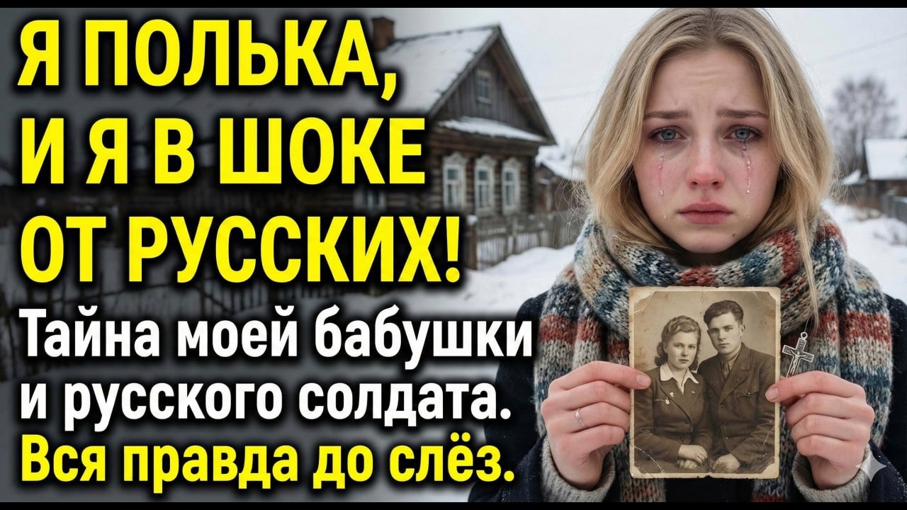 🇵🇱🇷🇺 ПОЛЬКА в России: Я В ШОКЕ ОТ Русских...Тайна моей бабушки и русского солдата вся правда до слез