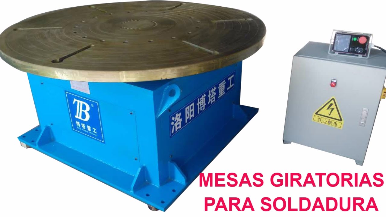 MESAS GIRATORIAS PARA SOLDADURA