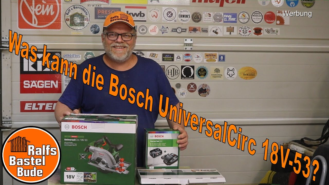 Vorstellung und erster Test Bosch UniversalCirc 18V-53 Akku Handkreiss&auml;ge