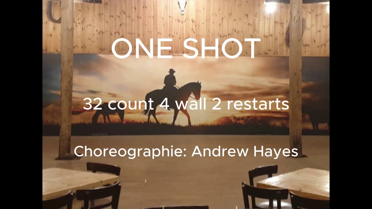 ONE SHOT / LINE DANCE / STEPS (TUTORIAL)