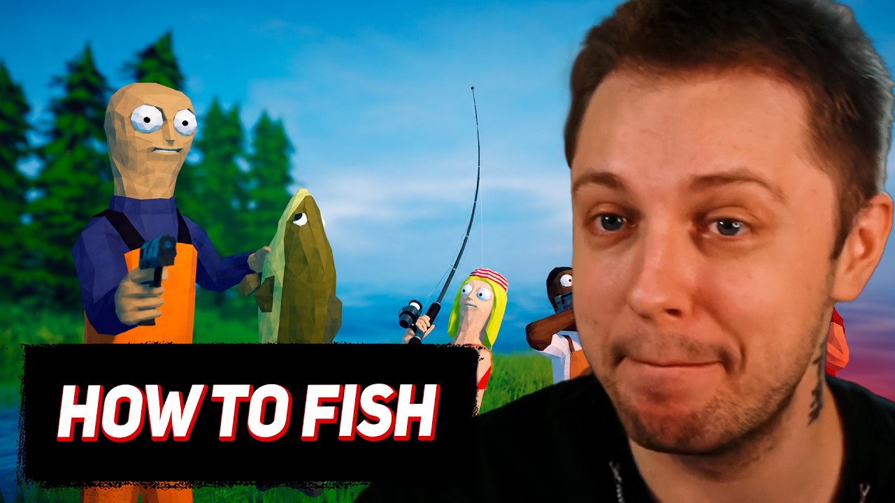 СТИНТ и Кель ИГРАЮТ в СИМУЛЯТОР РЫБАЛКИ \ How to Fish #1