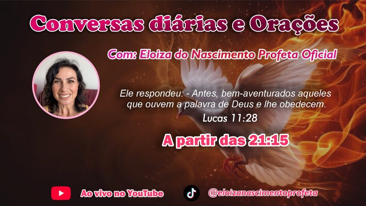 21/02/26 - Eloiza do Nascimento  profeta  AO VIVO!