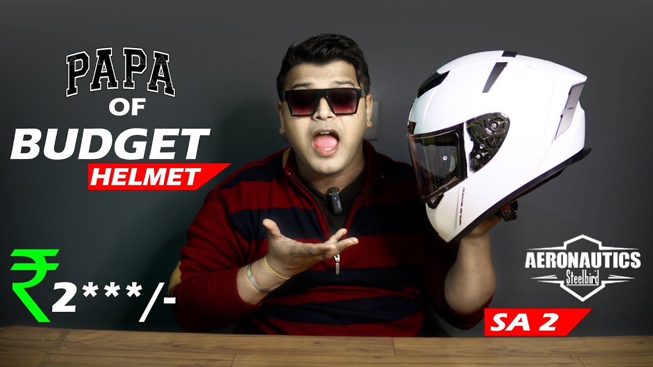 Budget Helmet Ka Baap😍 Steelbird SA 2 | Steelbird Aeronautics SA 2 | Best Budget Helmet in 2000-2500