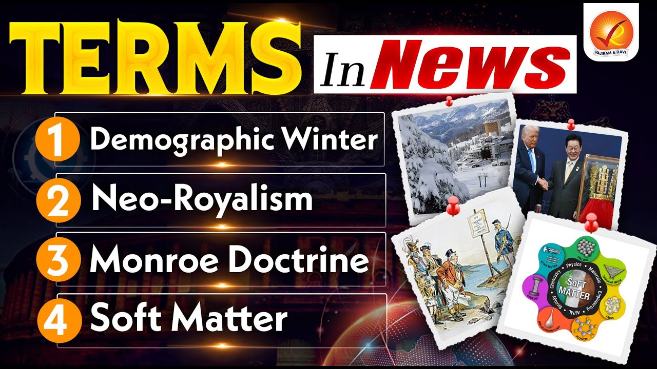 Terms in News UPSC 2025-26| UPSC Prelims 2026| Current Affairs for Competitive Exam|Jan 4th Week