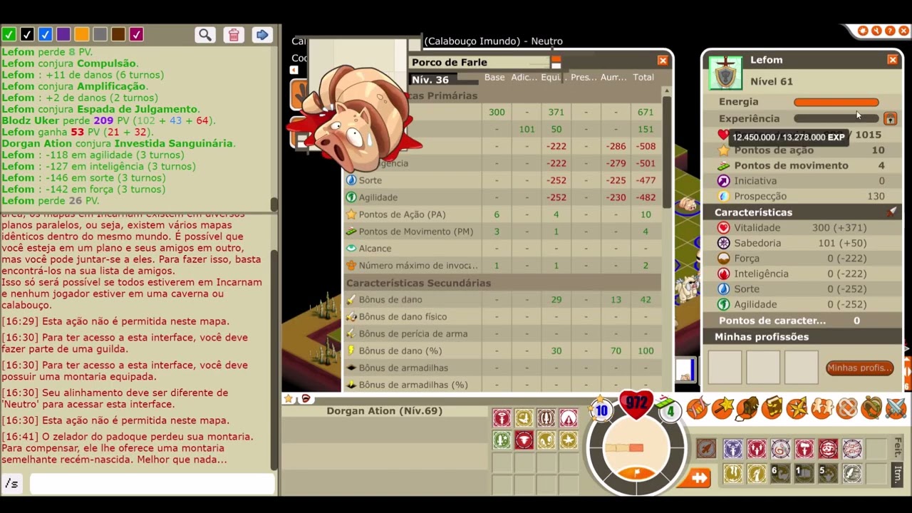 Solotage Dragon Pig Iop 60 (Dofus Retro)