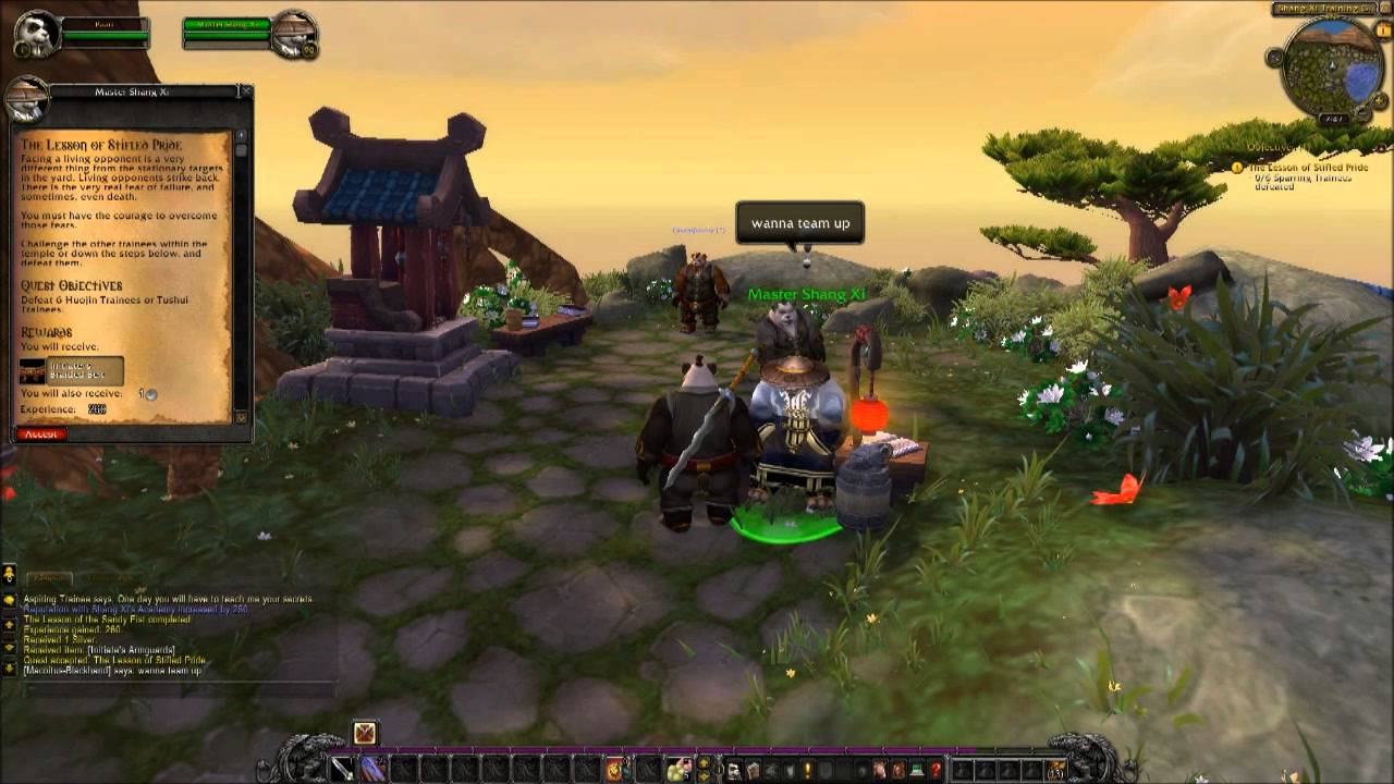 World of Warcraft-Panderian Warrior-Part 1