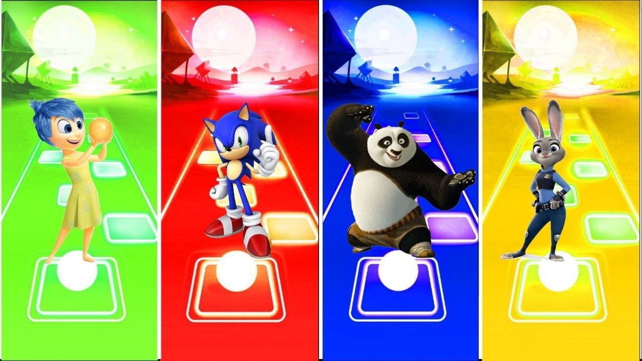Joy 🆚️ Sonic 🆚️ Po 🆚️ Judy Hopps