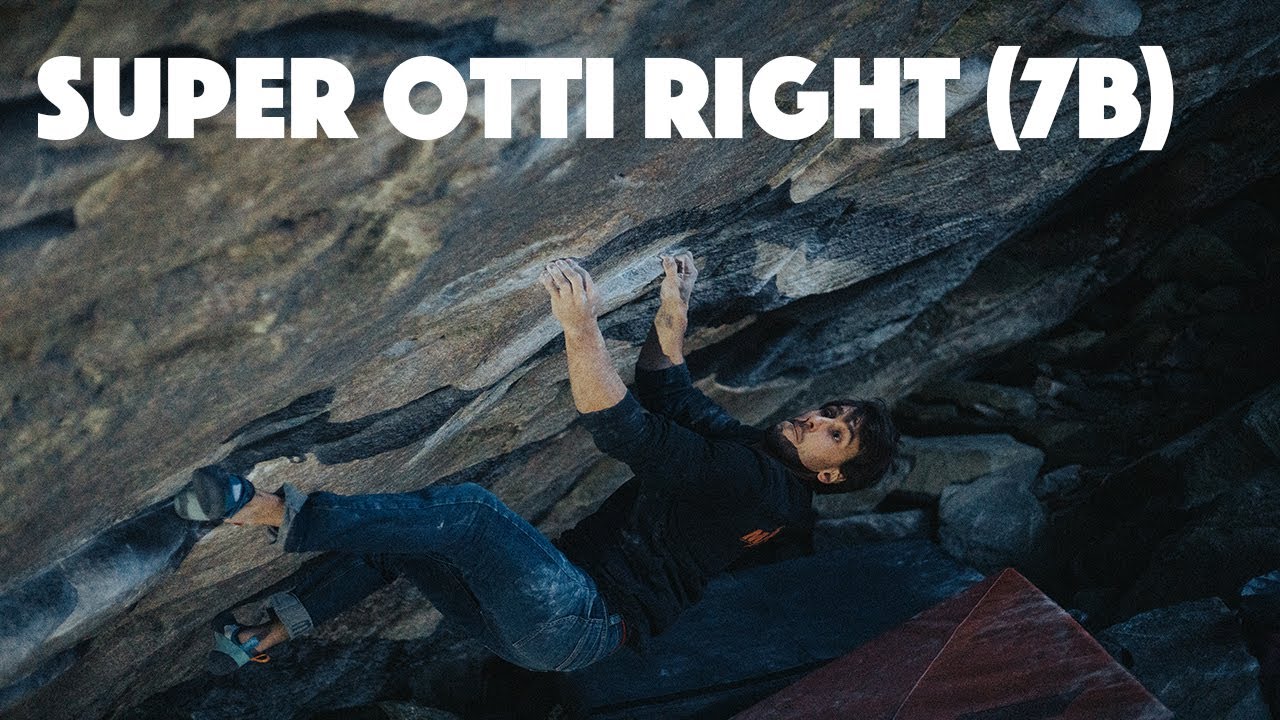 Super Otti Right (7b) - Chironico, Switzerland