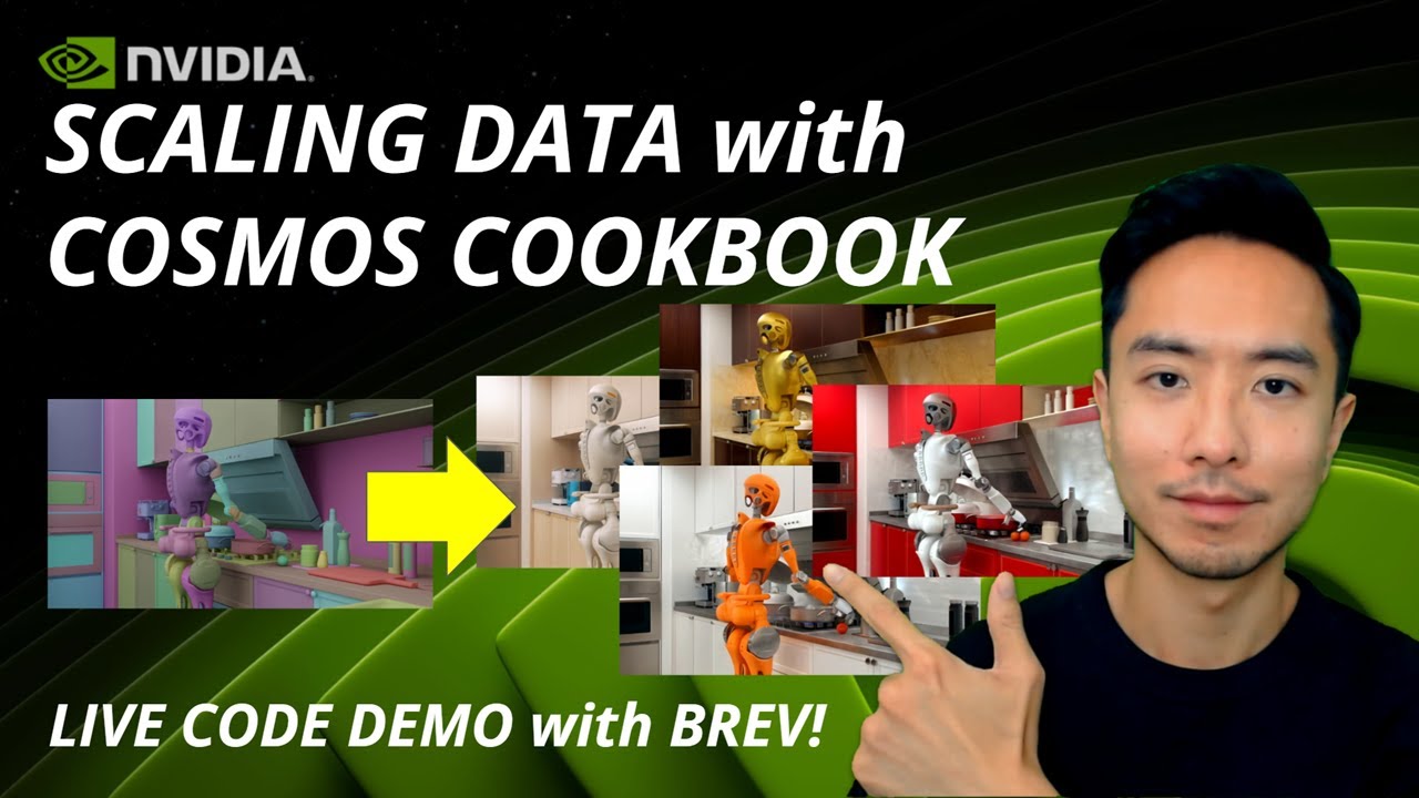 Руководство по NVIDIA Cosmos и демонстрация в реальном времени на Brev (Transfer 2.5, Reason 2, P...