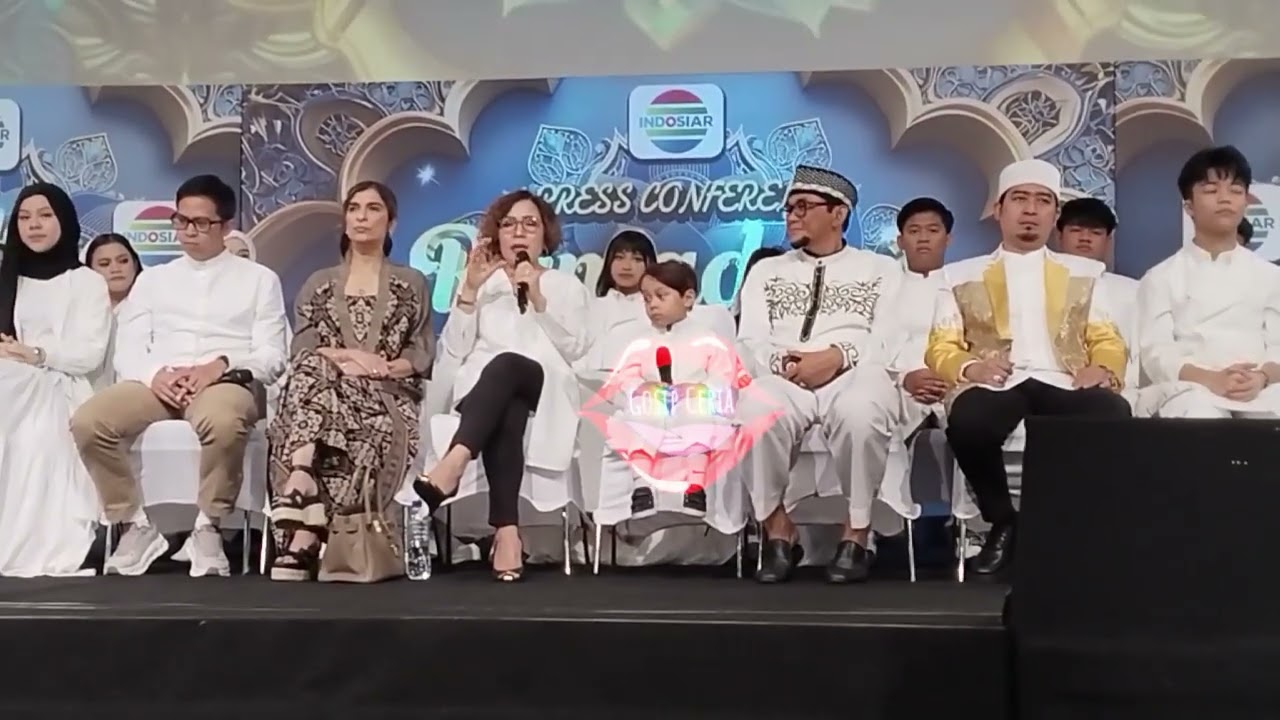 Momen Gemas Lihat Abang L yang Pintar Ikut Prescon Bersama Omah Harsiwi Achmad & Anak-anak DA7