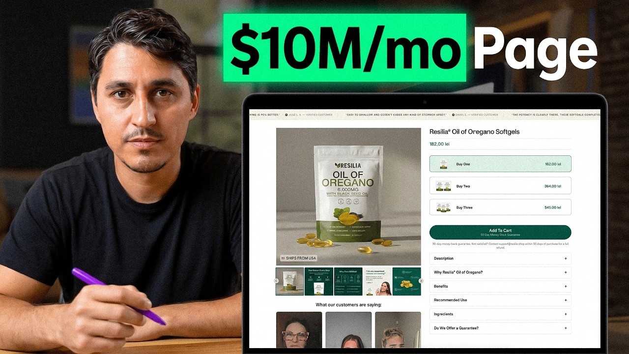 This Shopify Store Makes $10M/Month Selling a Simple Supplement (Here&rsquo;s How You Can Copy It)