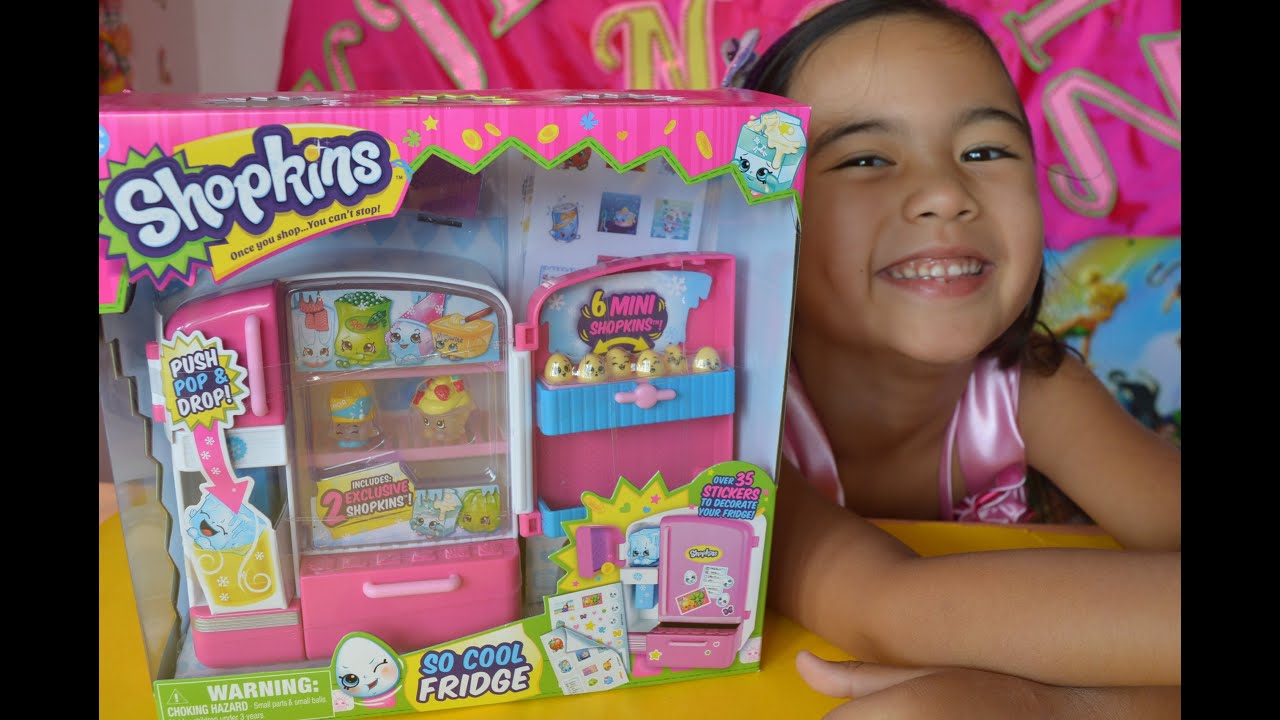 Shopkins Season 2 So Cool Fridge Playset 2 Exclusive Shopkins Kids Balloons and Toys