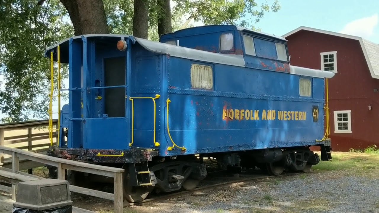 Tour of the Red Caboose hotel Ronks Pa.