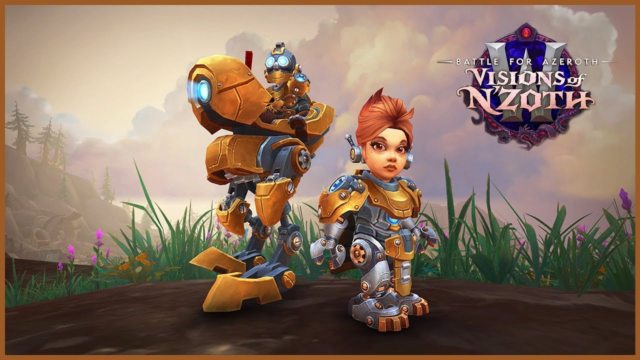 Mechagnome - Allied Race Full Preview | Heritage Armor, Customization Options, Dances and more!