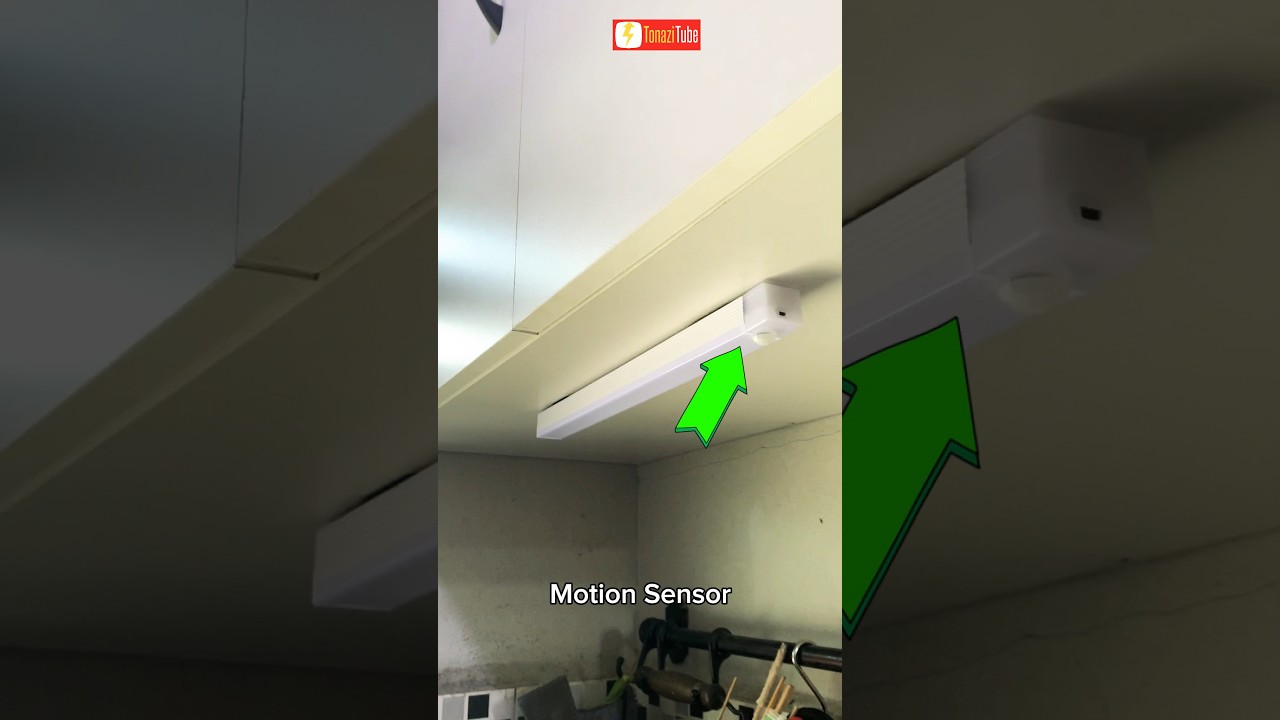Unboxing Motion Sensor LED Light - Intelligent Sense Lamp #shorts