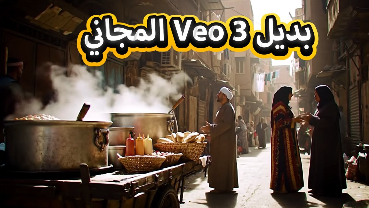 بديل Veo 3 مجاني | انشاء فيديوهات بالذكاء الاصطناعي | قصه كامله بأدوات Google Veo