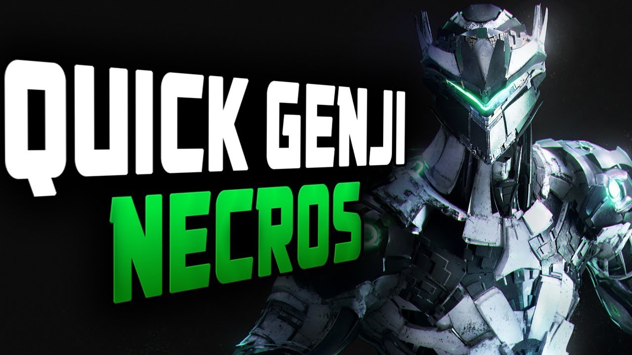 Hacking Or A God - Necros Amazing Genji! [ OVERWATCH SEASON 12 TOP 500 ]